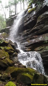 Bee Rock Falls #2 on 2-17-16, Pulaski County, KY, Somerset